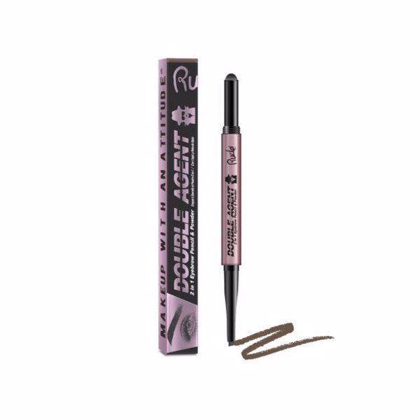 2 in 1 eyebrow pencil & powder taupe