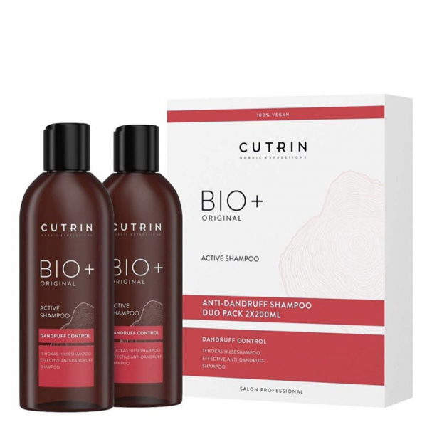 Bio+ Active Shampoo duo pack 2x200 ml